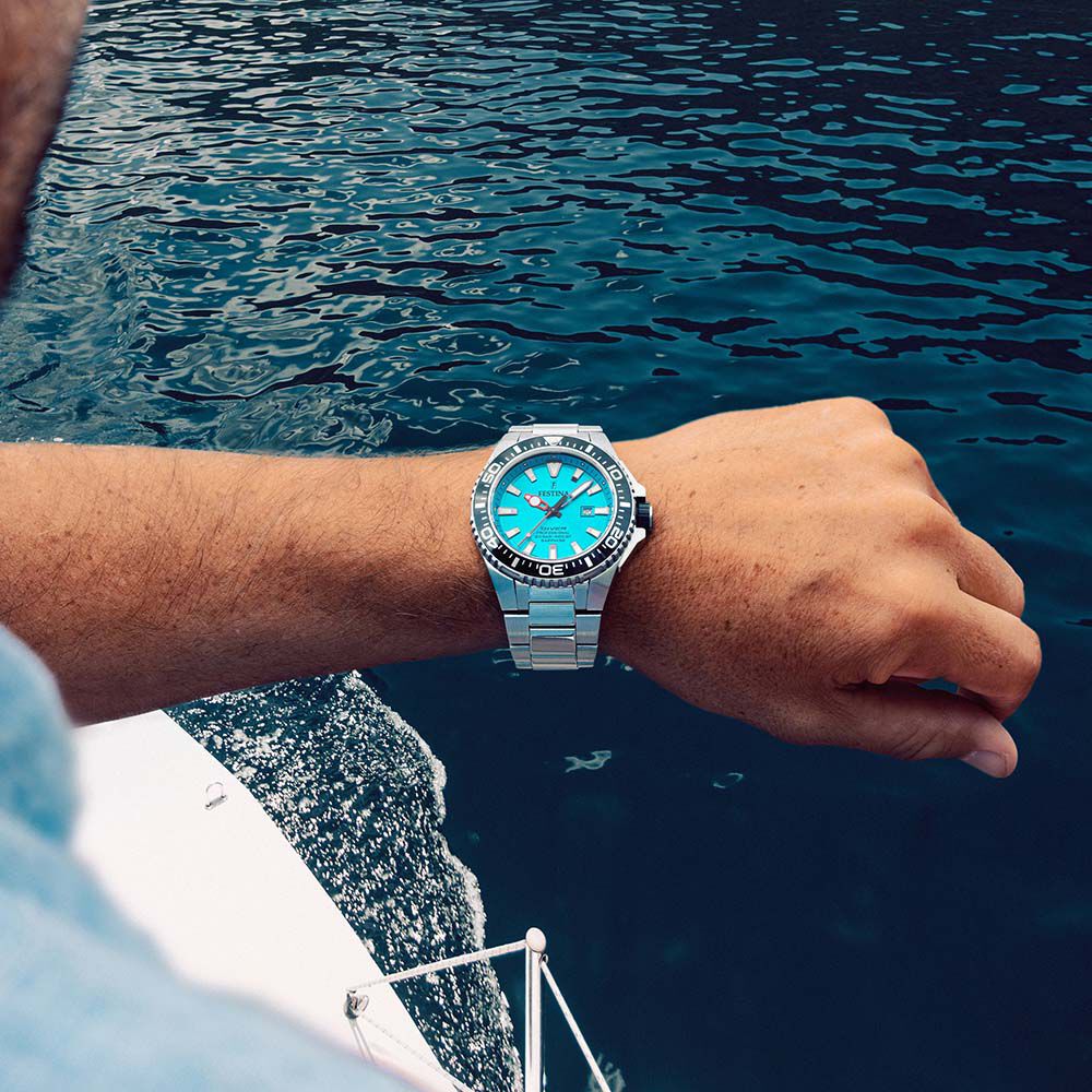 Montre Festina the Originals/diver Bleu Sky - Fête des pères Homme | Marc Orian