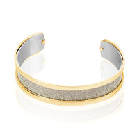 Bracelet Jonc Guila Acier Jaune