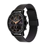 Montre Tommy Hilfiger Stewart Noir - Montres &eacute;tanches Homme | Marc Orian