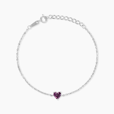 Bracelet Kelvyn Argent Blanc Oxyde De Zirconium - Bracelets fantaisie Femme | Marc Orian