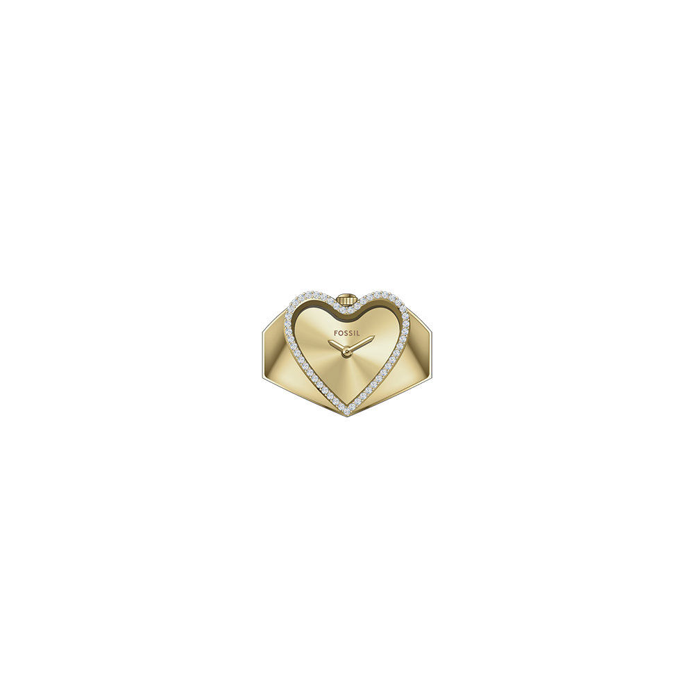 Montre Fossil Heart Watch Ring Doré - Nouveautés Femme | Marc Orian