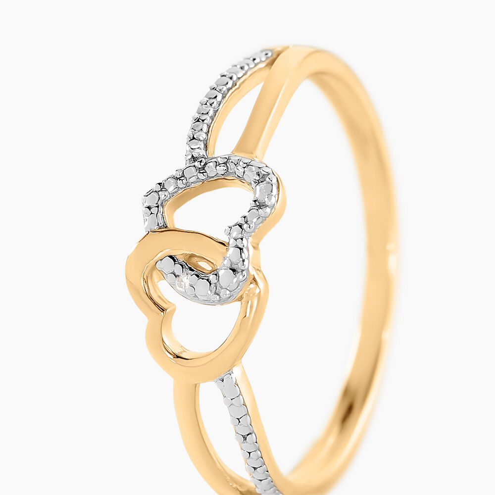 Bague Valeriya Or Jaune Diamant - Solitaires Femme | Marc Orian