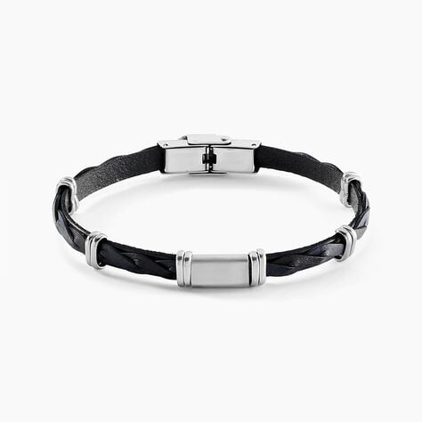 Bracelet Acier Blanc Pacome - Bracelets cuir Homme | Marc Orian