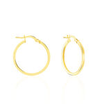 Cr&eacute;oles Thyrza Or Jaune - Cr&eacute;oles Femme | Marc Orian