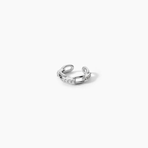 Bague D'h&eacute;lix Unitaire Antonino Argent Blanc Oxyde De Zirconium - Piercings d'oreilles Femme | Marc Orian