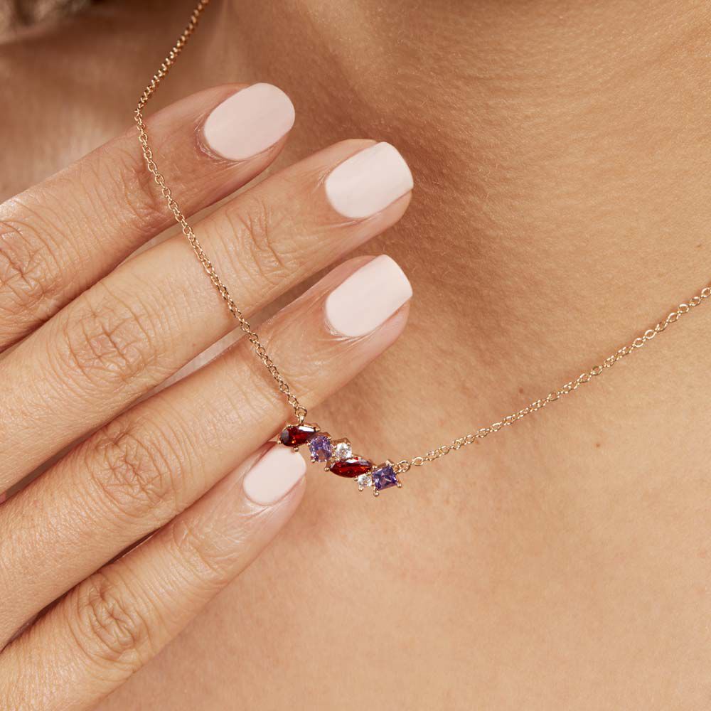 Collier Muire Plaqué Or Oxyde - Colliers avec pierres Femme | Marc Orian