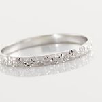 Alliance Menussa Diamantee Or Blanc - Alliances duo Unisex | Marc Orian