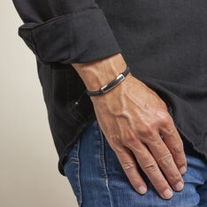 Bracelet Phebus Him Eliasse Acier Blanc - Bracelets cordons Homme | Marc Orian