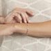 Bracelet Jonc Elorie Argent Blanc Oxyde De Zirconium - Bracelets joncs Femme | Marc Orian