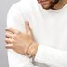 Bracelet Plaqué Or Jaune Clement - Bracelets mailles Homme | Marc Orian