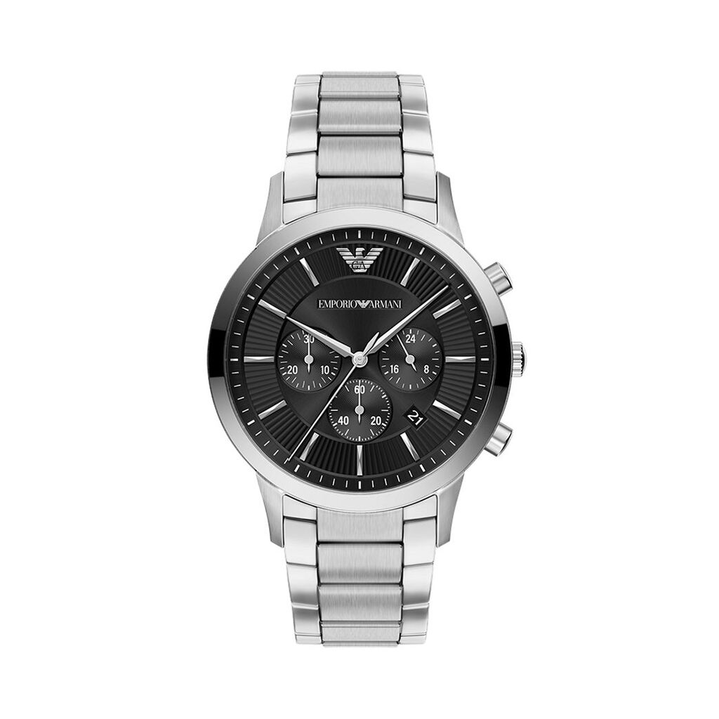 Montre Emporio Armani Noir - Montres &eacute;tanches Homme | Marc Orian