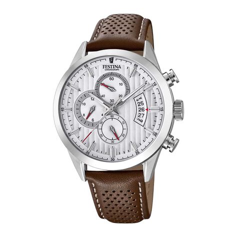 Montre Festina Chrono Sport Blanc - Montres classiques Homme | Marc Orian
