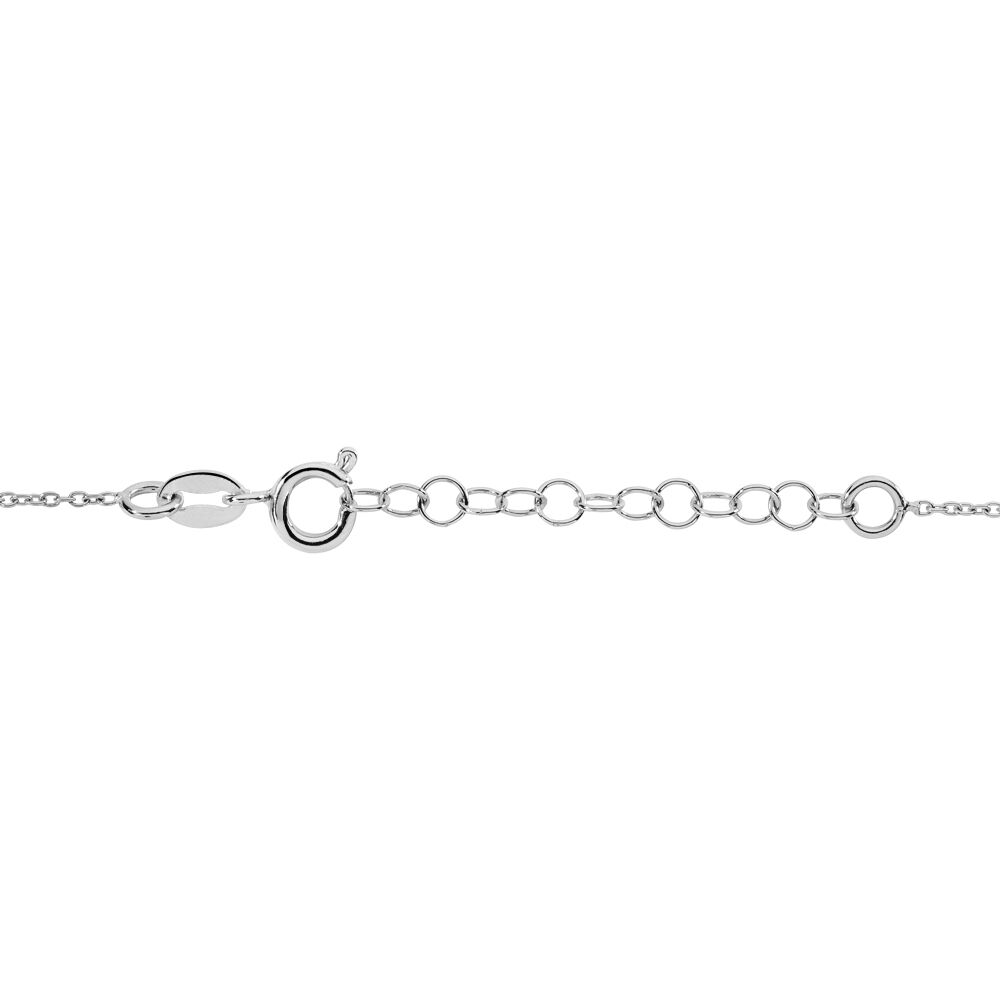 Bracelet Fanni Argent Blanc - Bracelets chaînes Femme | Marc Orian