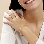 Bracelet Jerry Maille Corde Or Jaune - Bracelets mailles Femme | Marc Orian