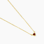 Collier Poem Argent Jaune Tourmaline - Colliers avec pierres Femme | Marc Orian
