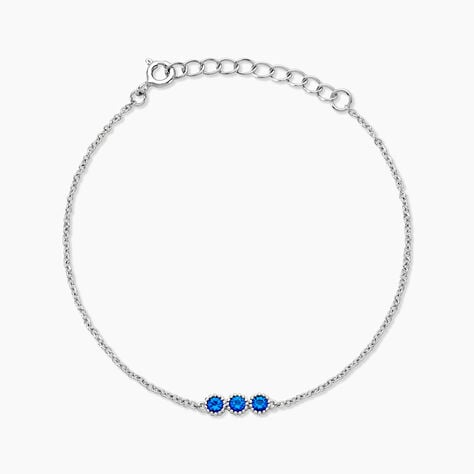 Bracelet Kasey Argent Blanc Oxyde De Zirconium - Bracelets fantaisie Femme | Marc Orian