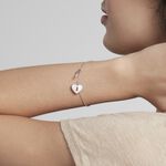 Bracelet Anakin Argent Blanc Oxyde De Zirconium - Bracelets fantaisie Femme | Marc Orian