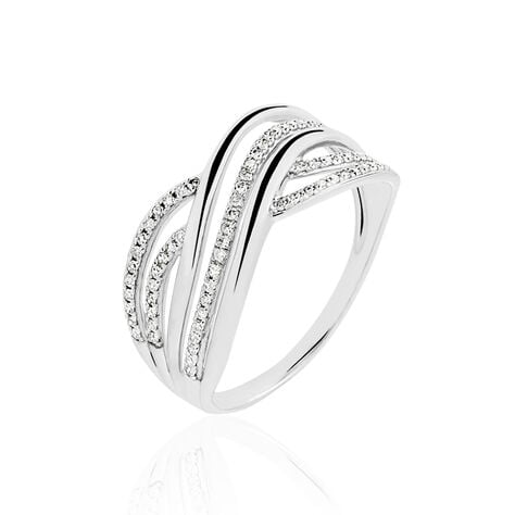 Bague Ocean Or Blanc Diamant - Bagues pierres précieuses Femme | Marc Orian