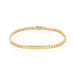 Bracelet Identité Clement Plaqué Or Jaune - Gourmettes Femme | Marc Orian