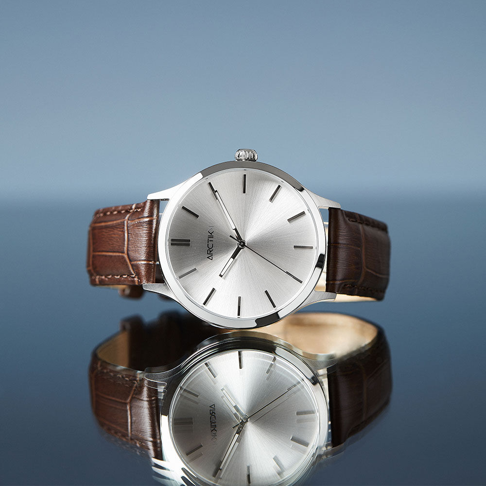Montre Arctik Micro Argenté - Montres classiques Homme | Marc Orian