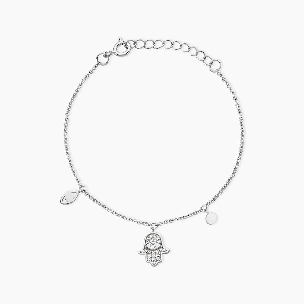 Bracelet Argent Basten Oxydes De Zirconium - Bracelets fantaisie Femme | Marc Orian