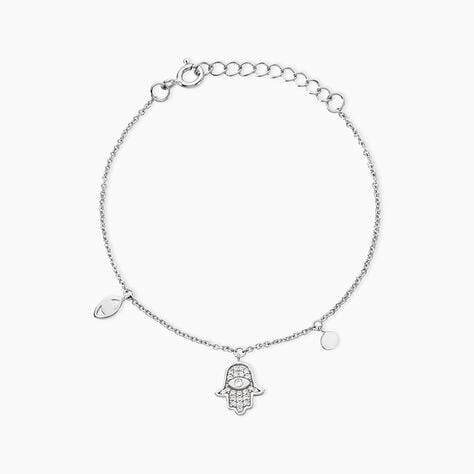 Bracelet Argent Basten Oxydes De Zirconium - Bracelets fantaisie Femme | Marc Orian