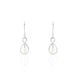 Boucles D'oreilles Pendantes Walae Argent Blanc Perle De Culture - Pendantes Femme | Marc Orian