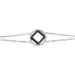 Bracelet Ally Argent Blanc C&eacute;ramique Et Oxyde De Zirconium - Bracelets fantaisie Femme | Marc Orian