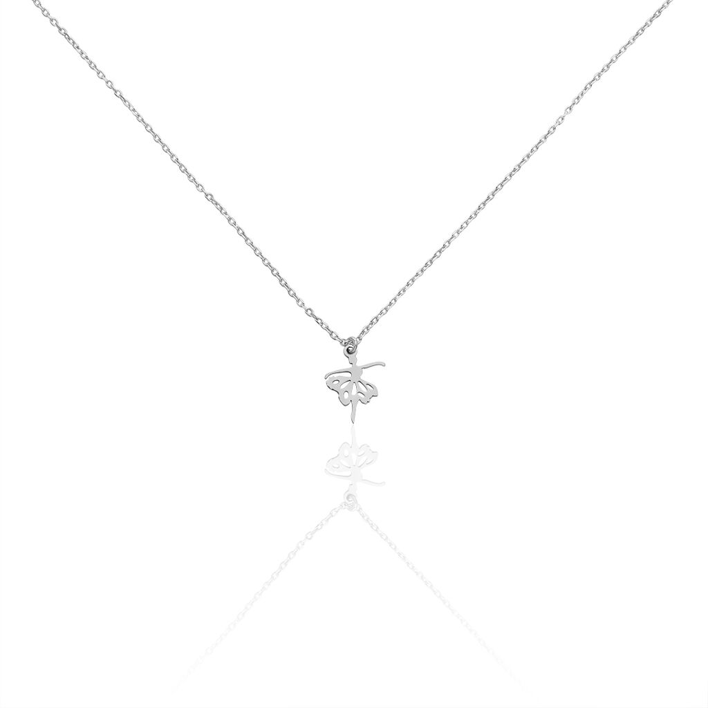 Collier Lucianola Argent Blanc - Colliers fantaisie Femme | Marc Orian