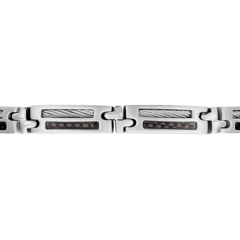 Bracelet Acier Blanc - Bracelets cha&icirc;nes Homme | Marc Orian