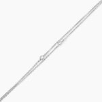 Bracelet Donya Argent Blanc Oxyde De Zirconium - Bracelets fantaisie Femme | Marc Orian