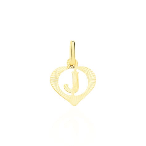 Pendentif Eudocie Coeur Lettre Or Jaune - Pendentifs Famille | Marc Orian