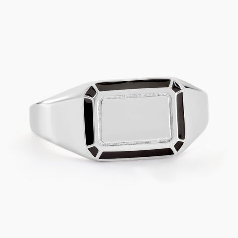 Chevali&egrave;re Manny Argent Blanc - Bijoux fantaisie Homme | Marc Orian