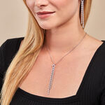 Collier Mayfair Argent Blanc Oxyde De Zirconium - Colliers avec pierres Femme | Marc Orian