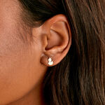 Boucles D'Oreilles Puces Desislav Or Jaune - Puces Enfant | Marc Orian