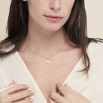 Collier Austen Argent Blanc Oxyde De Zirconium - Colliers avec pierres Femme | Marc Orian