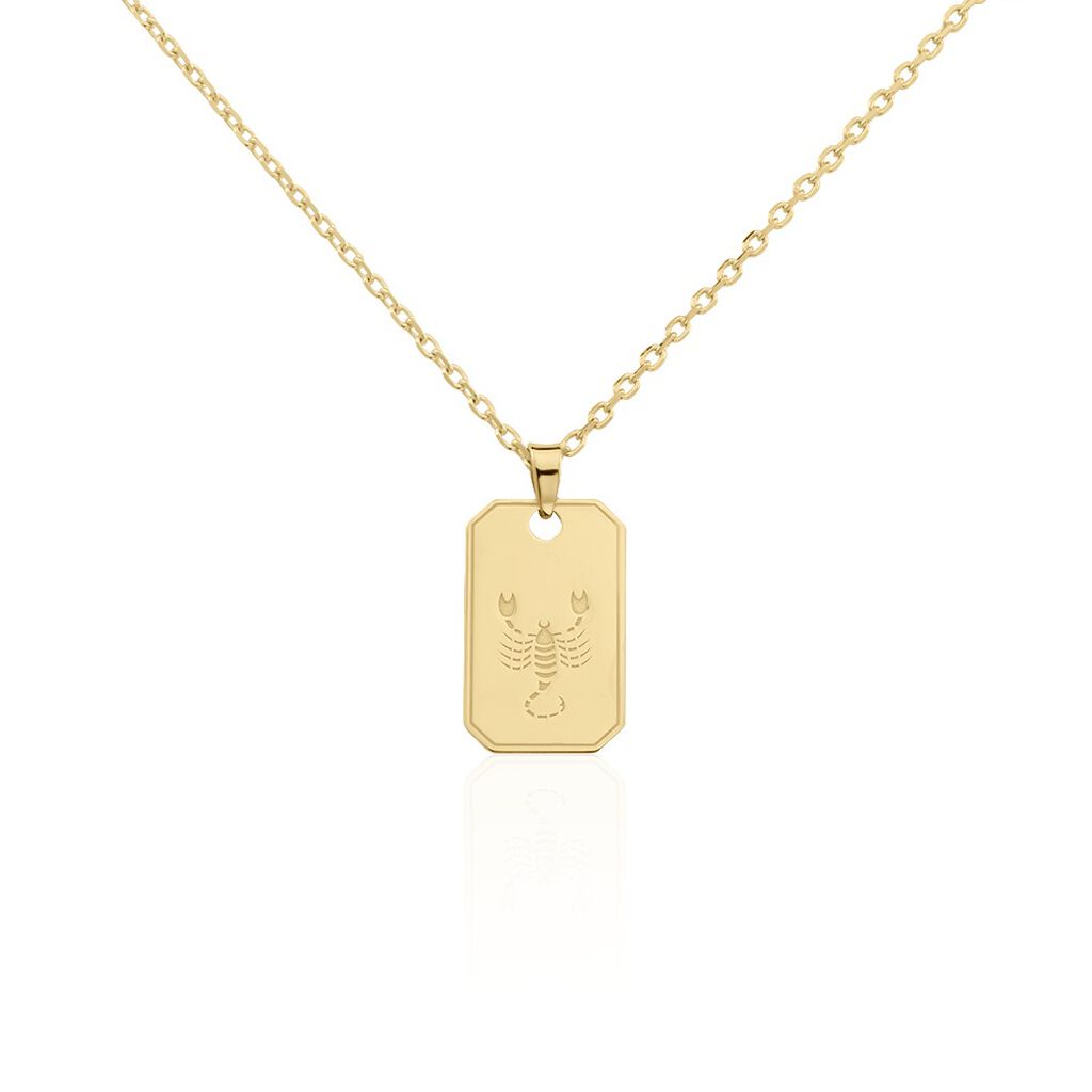 Collier Plaqu&eacute; Or Quintien - Colliers ete Homme | Marc Orian