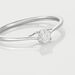 Bague Solitaire Or Blanc Solenia Diamant
