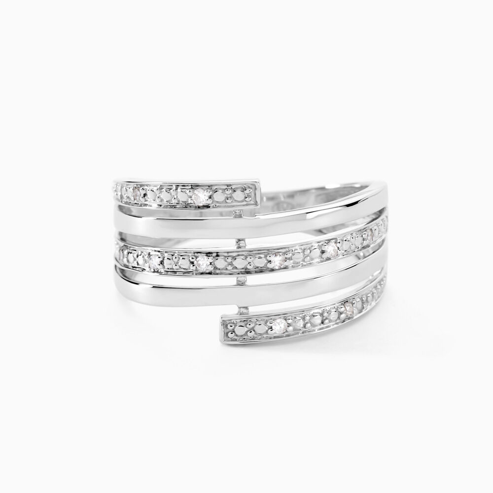Bague Eleonore Or Blanc Diamant - Bagues pierres pr&eacute;cieuses Femme | Marc Orian