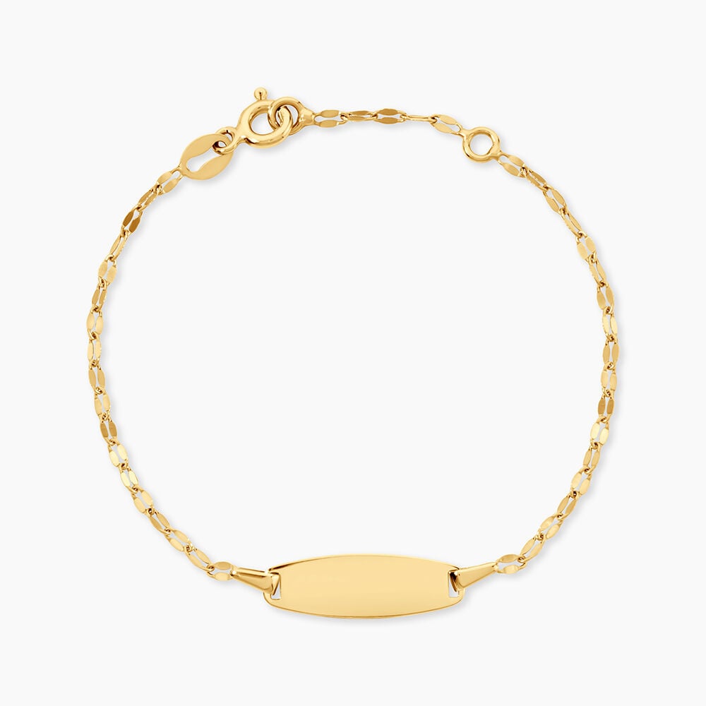 Bracelet Identit&eacute;e Eowyn Argent Dor&eacute; A L'Or 750/1000 - Gourmettes Femme | Marc Orian
