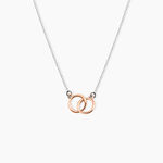 Collier Argent Bicolore Virgino - Colliers fantaisie Femme | Marc Orian