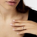 Bague Dana Or Jaune Oxyde De Zirconium - Solitaires Femme | Marc Orian