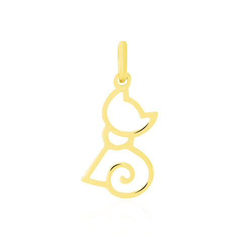 Pendentif Egee Chat Or Jaune - Pendentifs Femme | Marc Orian