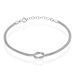 Bracelet Deauville Argent Blanc - Bracelets chaînes Femme | Marc Orian