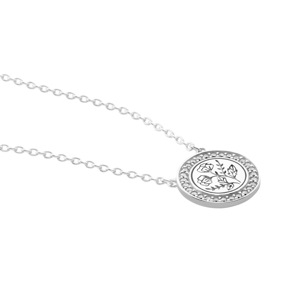 Collier Wolfilo Argent Oxyde - Colliers avec pierres Femme | Marc Orian