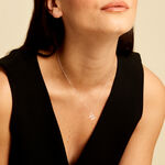 Collier Oran Or Blanc Diamant - Colliers avec pierres Femme | Marc Orian