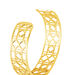 Bracelet Jonc Luyanna Acier Jaune - Bracelets joncs Femme | Marc Orian