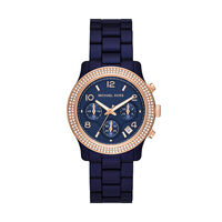 Montre Michael Kors Runway Bleu
