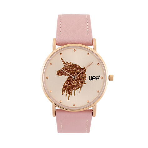 Montre Upp Solene Dor&eacute; Rose - Montres &eacute;tanches Enfant | Marc Orian