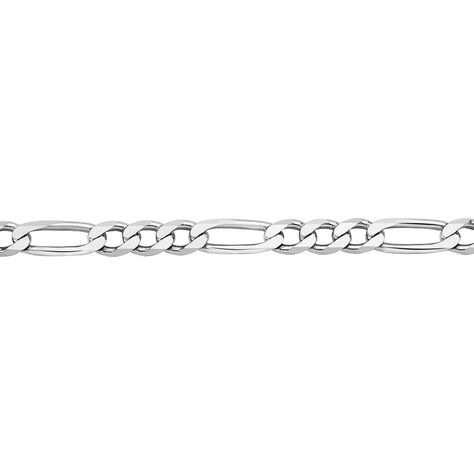 Chaîne Vivian Maille Alternee 1/3 Argent Blanc - Chaines Homme | Marc Orian